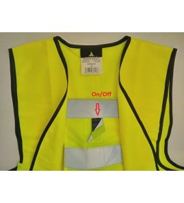 Gilet de prévention avec Alarme et Vibreur de mauvaise posture