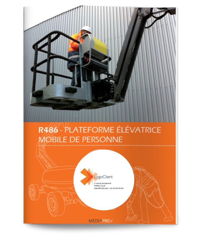 Plateforme mobile élévatrice de personne R486 - Guide Pratique personnalisé